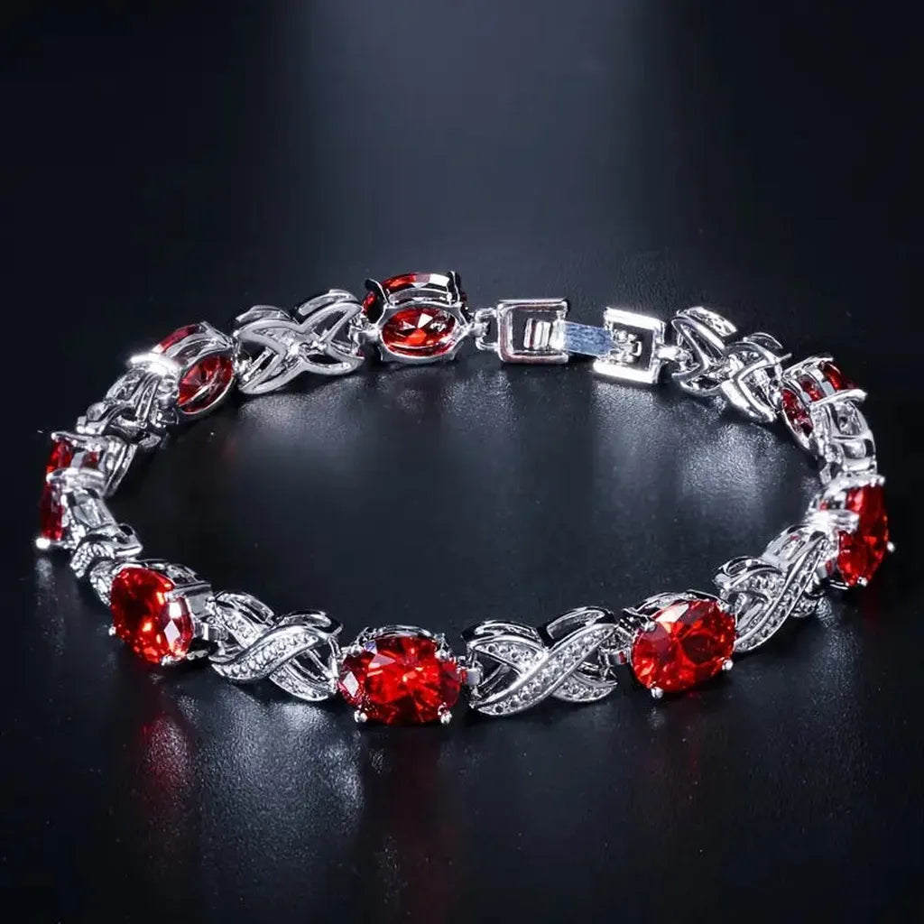 Pulsera Alendra Flameaux · Plateado