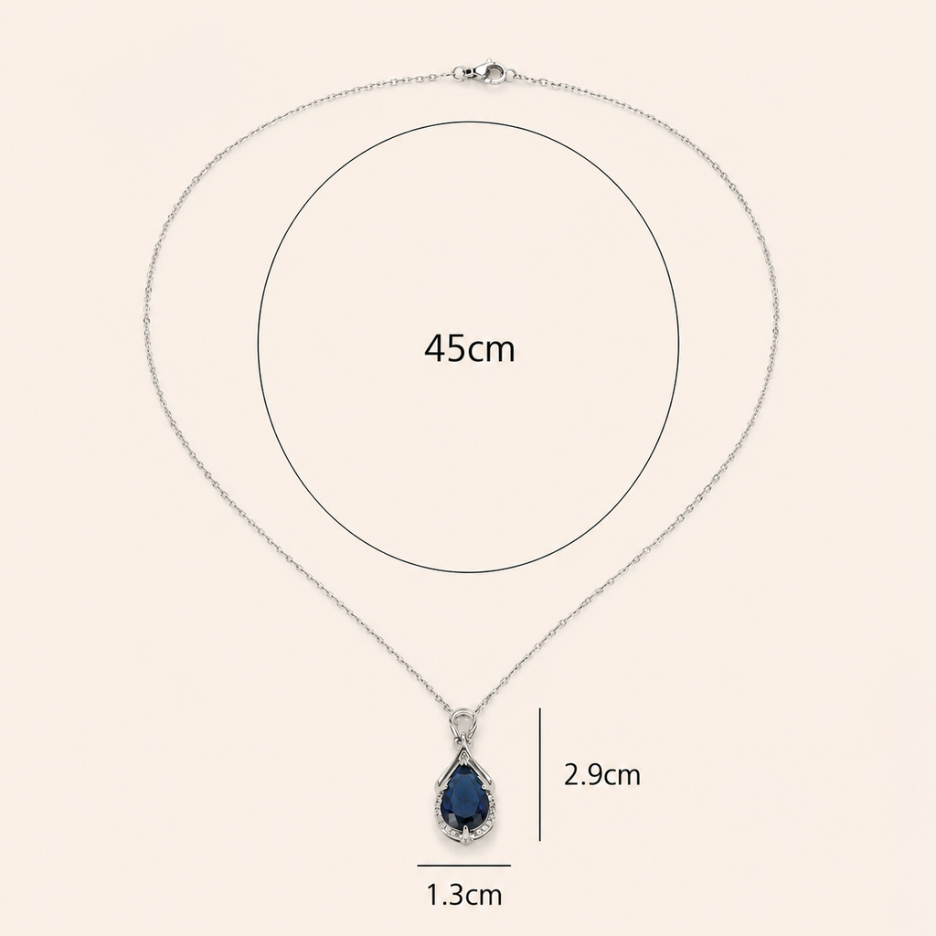 Collar Alindra Feymorra · Plateado