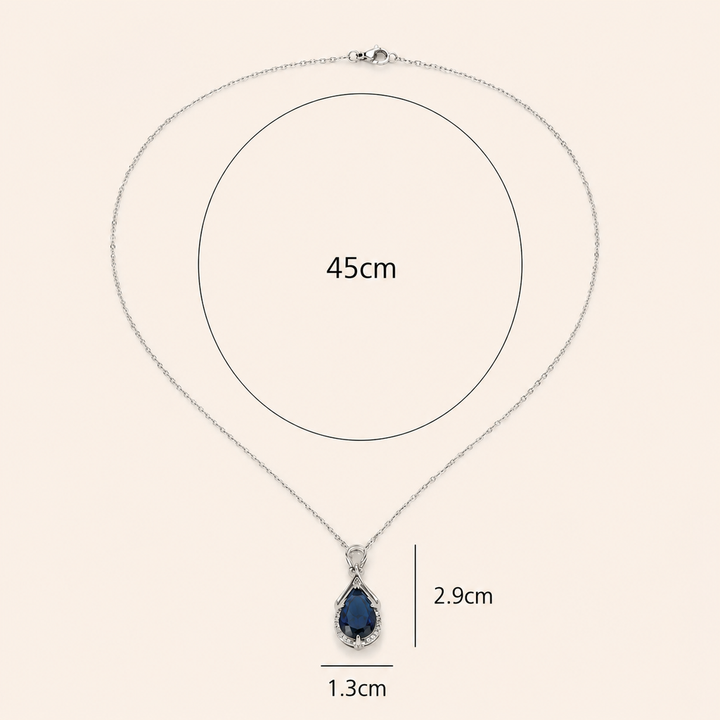 Collar Alindra Feymorra · Plateado