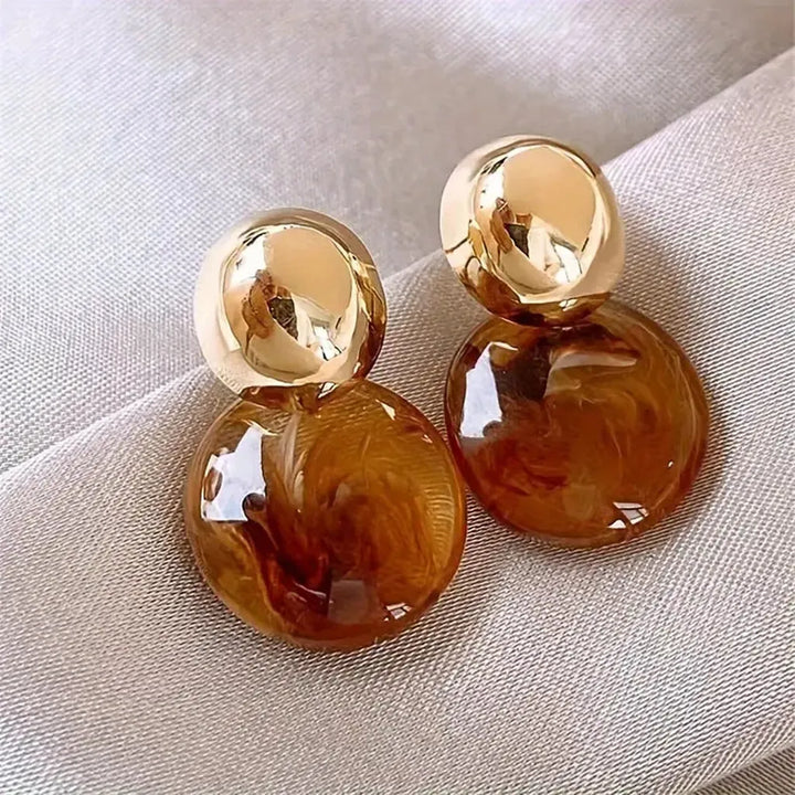 Pendientes Augeri Amour · Dorado