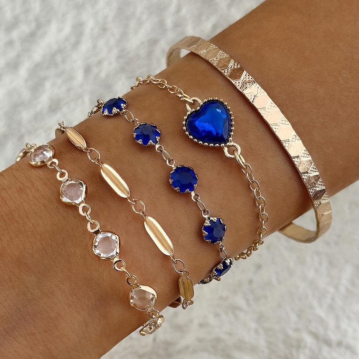Set de pulseras Aveline Northblue · Dorado