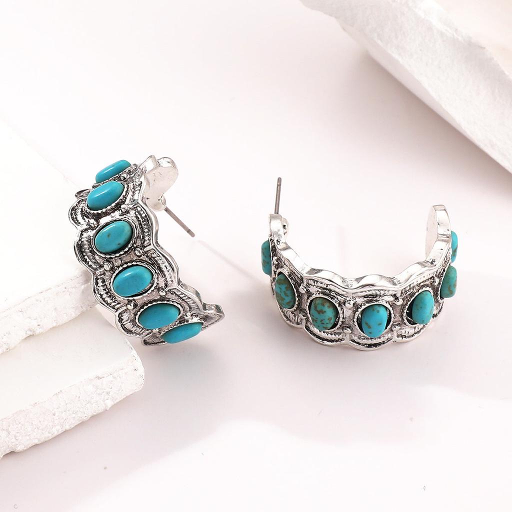 Pendientes Azurella · Plateado
