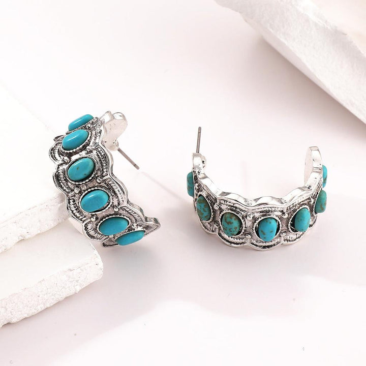 Pendientes Azurella · Plateado