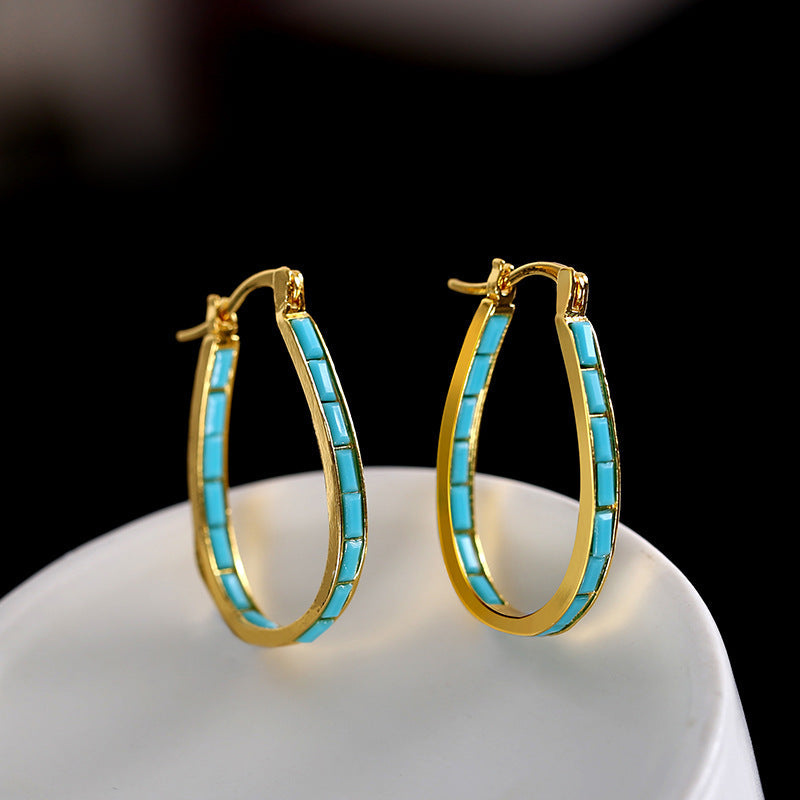 Pendientes Caspienne · Dorado