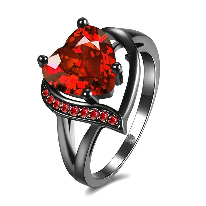 Anillo Calindra Rosethorne · Negro