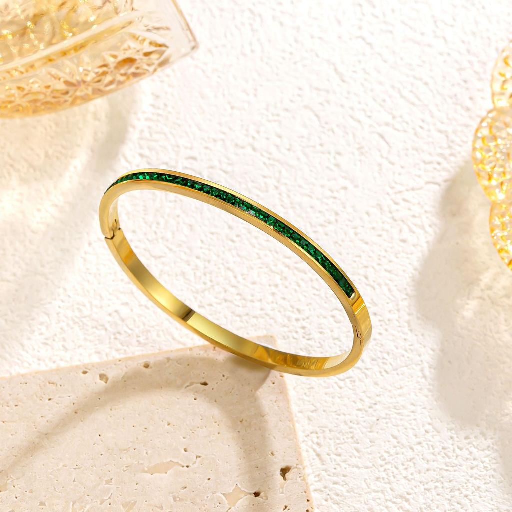 Pulsera Celeste Viride · Dorado