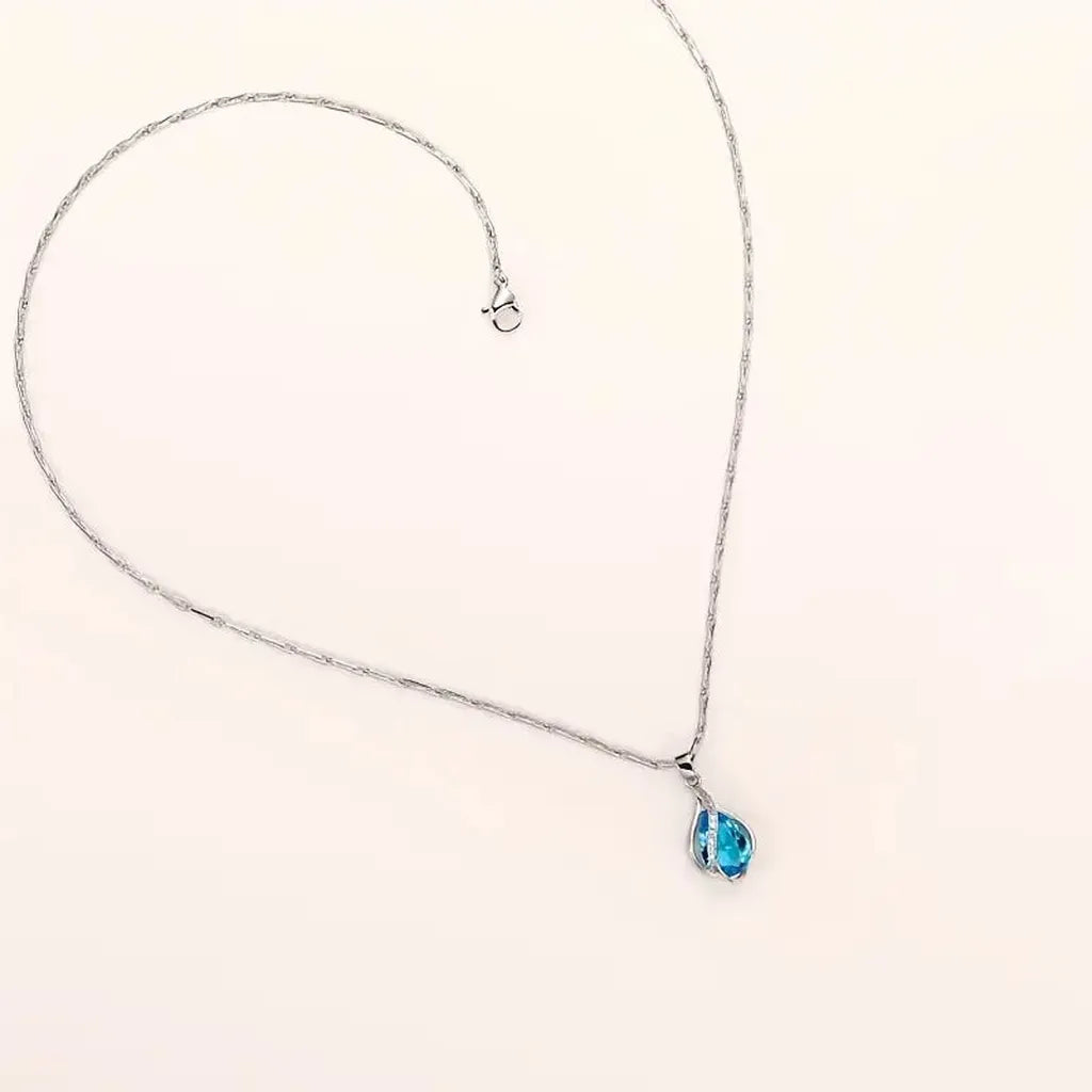 Collar Celestine Vireaux · Plateado