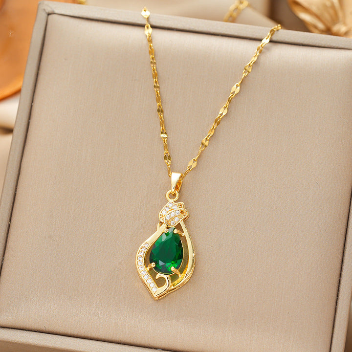 Collar Liana Moretti · Dorado