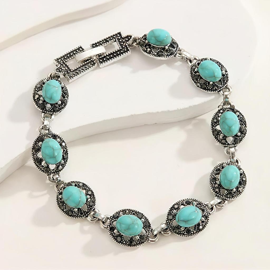 Pulsera Corvelle con emblema · Plateado
