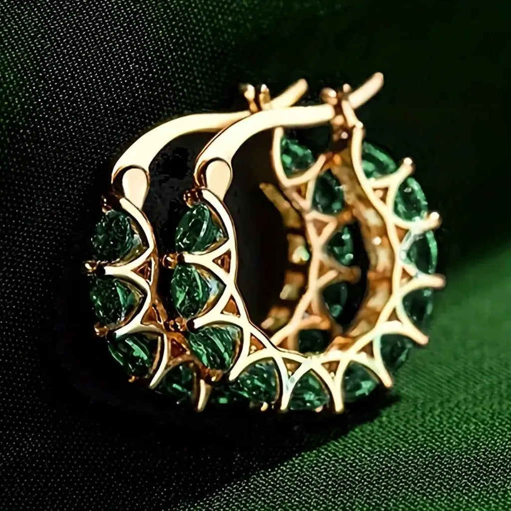 Aros Elena Marlowe · Dorado o plateado