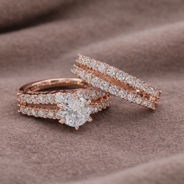 Set de anillos finos combinables