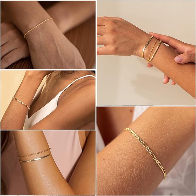 Set de pulseras Isabelle Vernet · Dorado