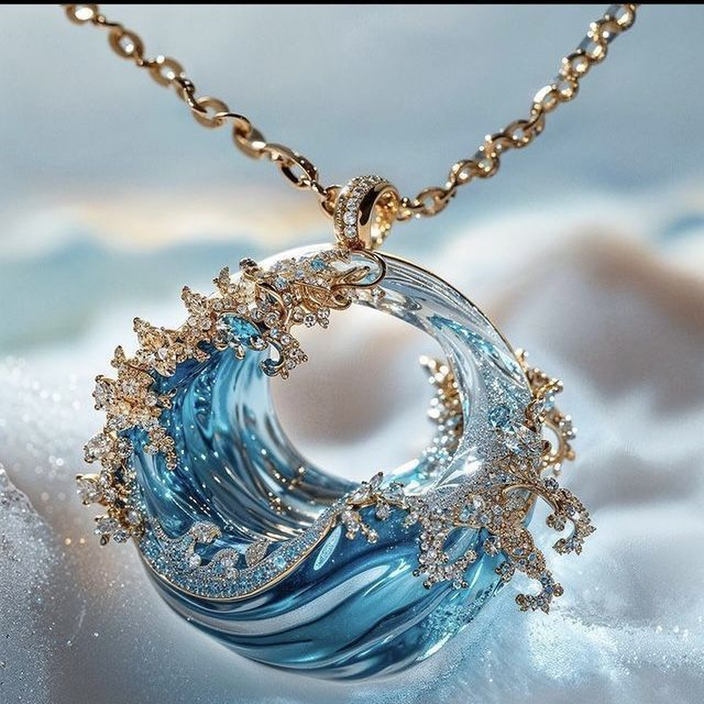 Collar Juramento del Océano · Dorado
