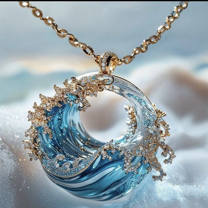 Collar Juramento del Océano · Dorado