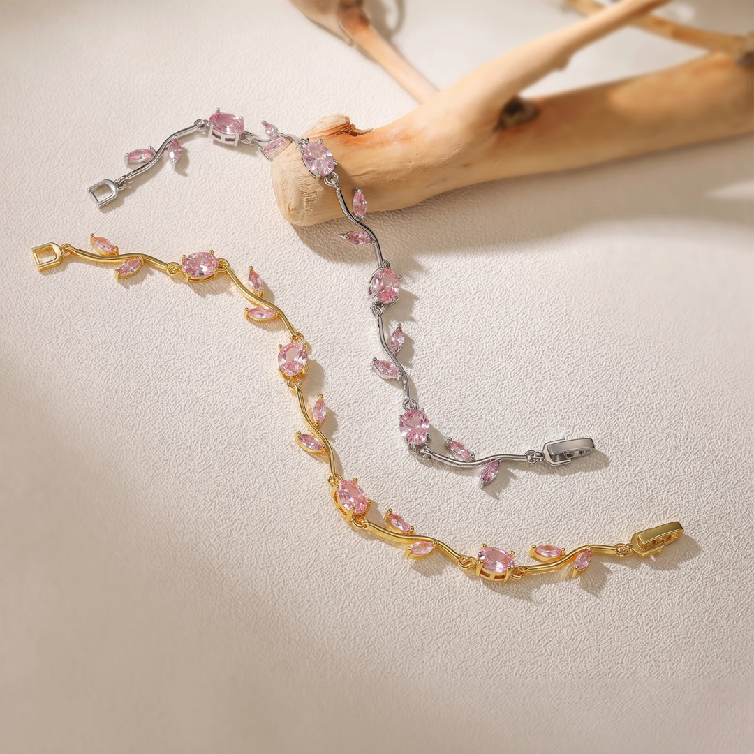 Pulsera Aura Tulipán sobre fondo blanco