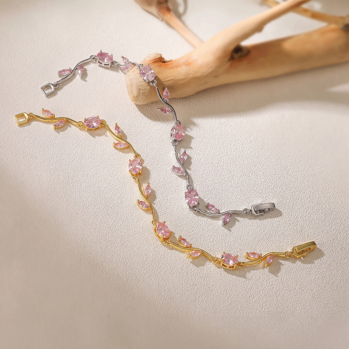 Pulsera Aura Tulipán sobre fondo blanco
