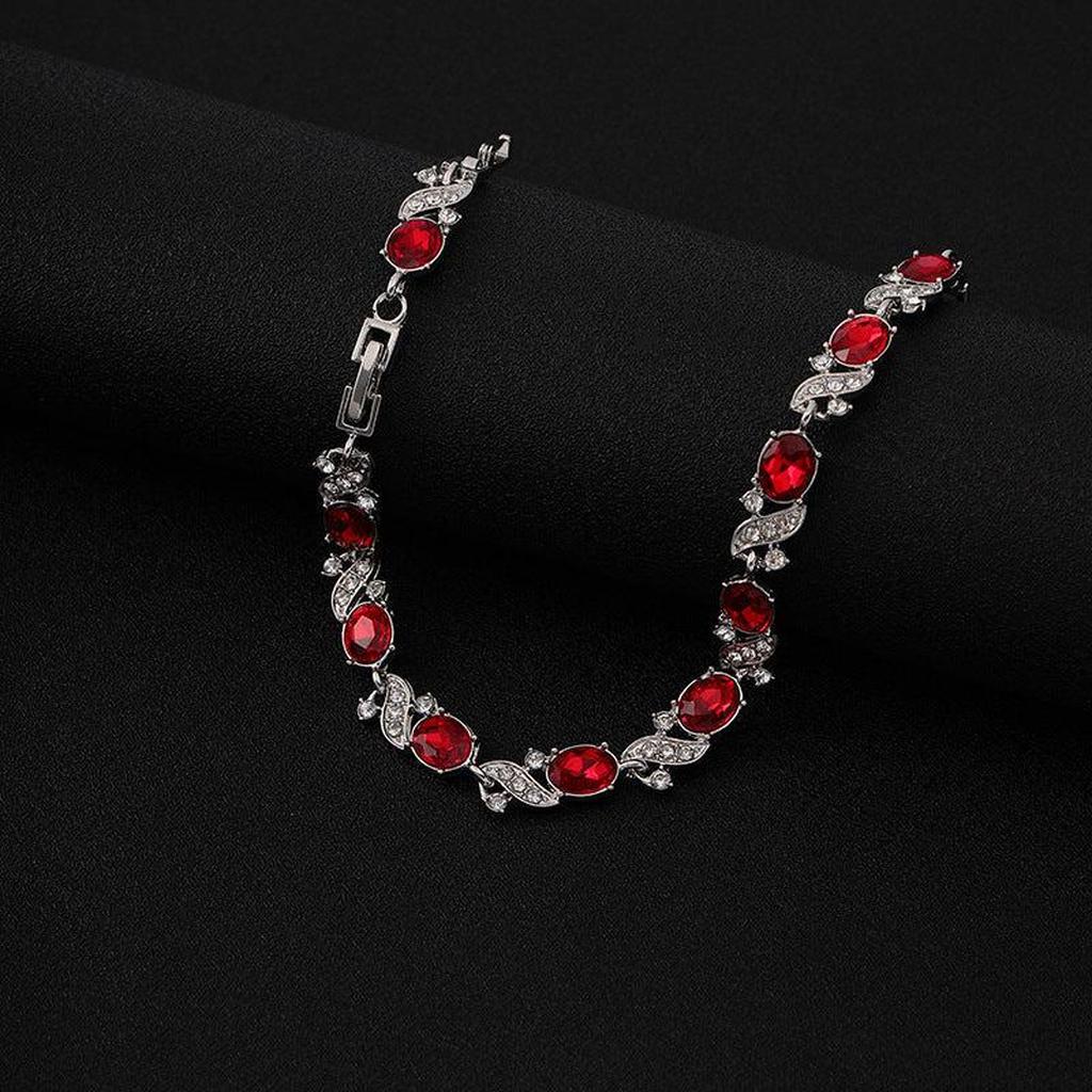 Pulsera Giada Valrouge · Plateado