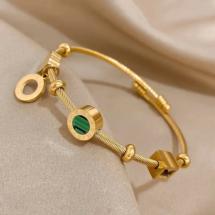 Pulsera Eumenia · Dorado