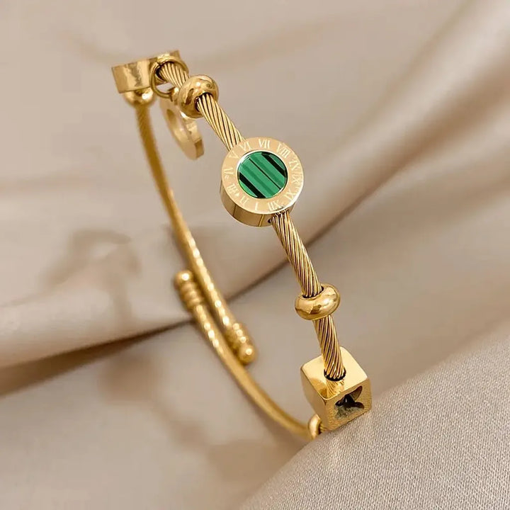 Pulsera Eumenia · Dorado