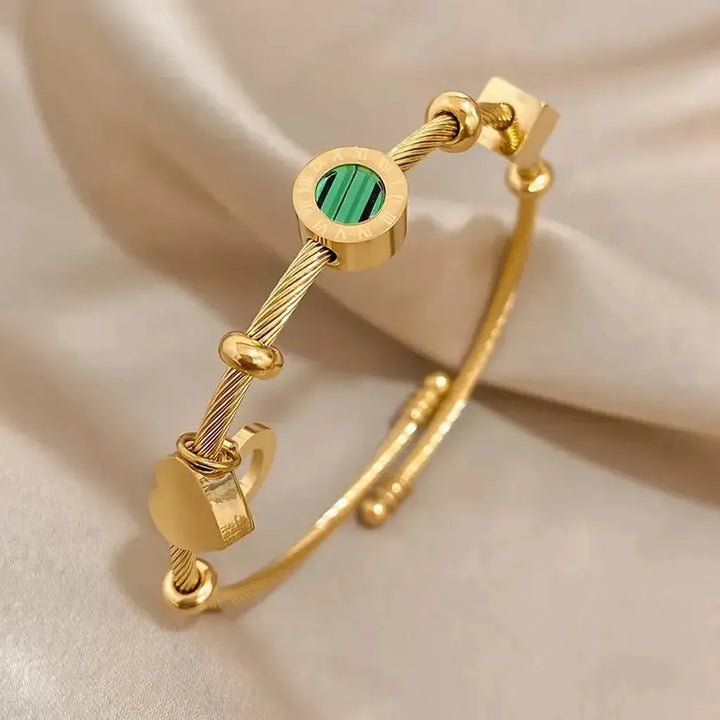 Pulsera Eumenia · Dorado