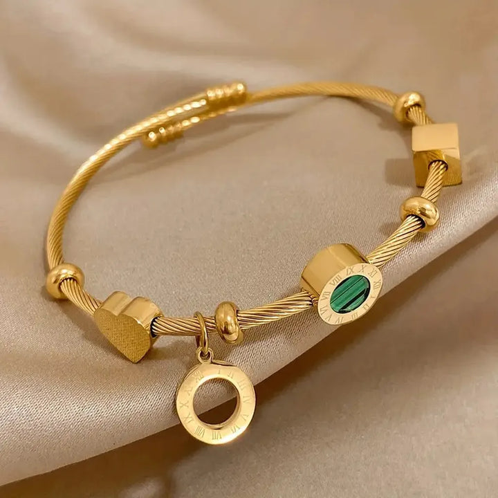 Pulsera Eumenia · Dorado