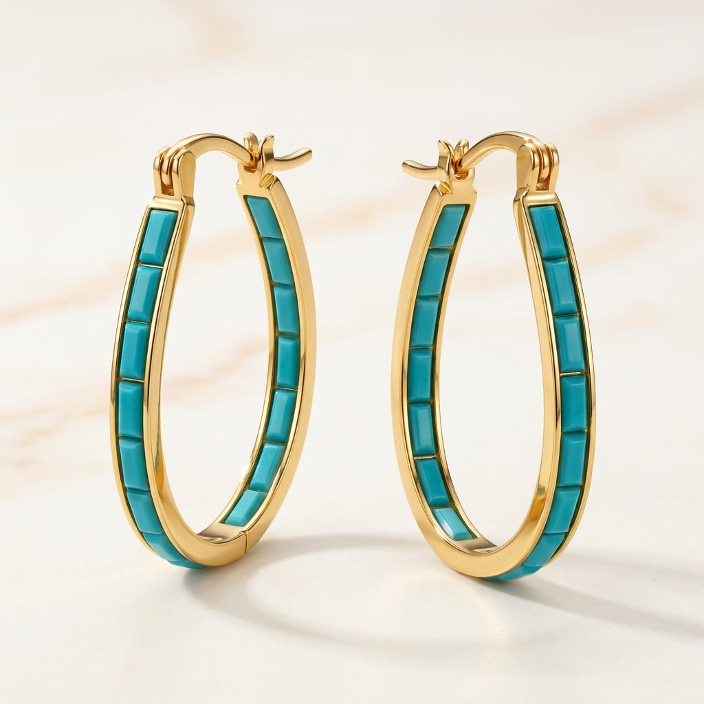 Set de anillos dorados