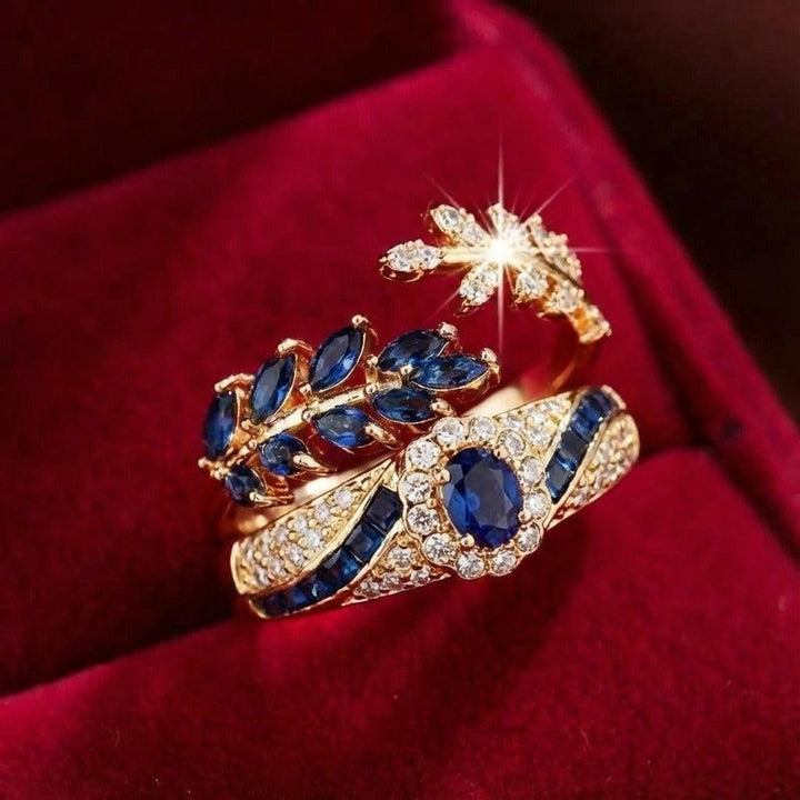 Set de anillos Abellissa · Dorado