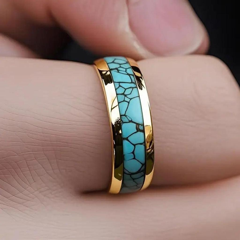 Anillo Marea · Dorado