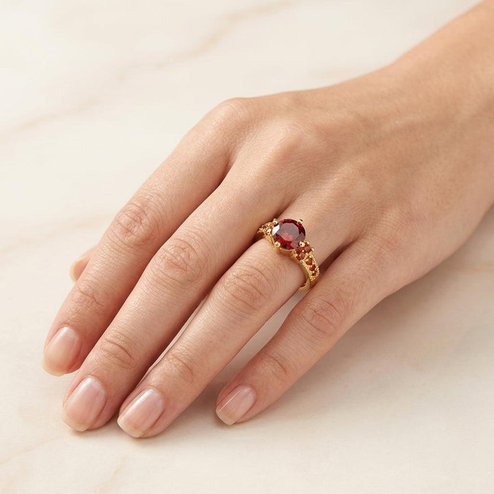 Anillo Selia · Dorado