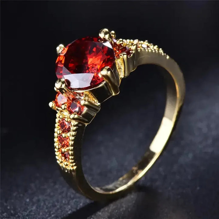 Anillo Selia · Dorado