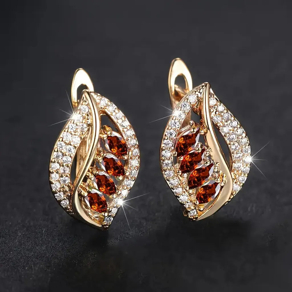 Pendientes Isola Rosavere · Dorado