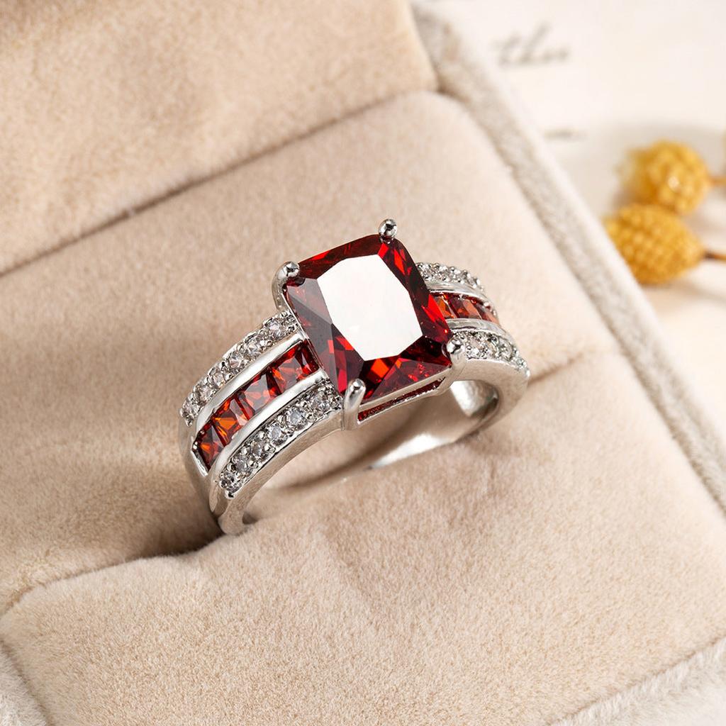 Anillo Kassira Redmont · Plateado