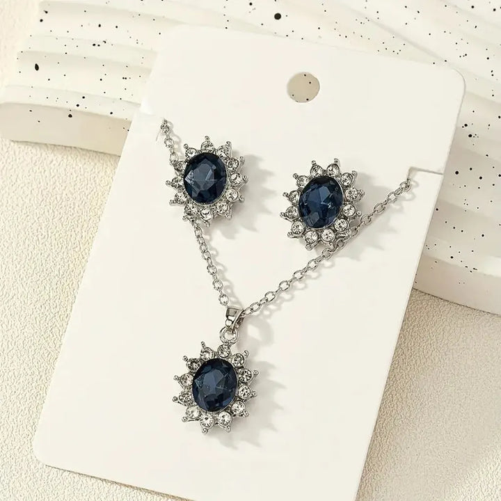 Conjunto Katya Azuryn · Plateado