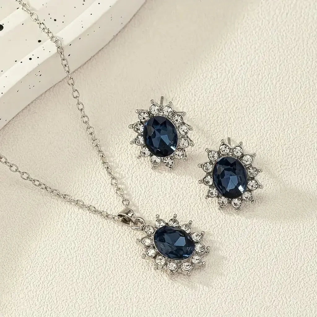 Conjunto Katya Azuryn · Plateado
