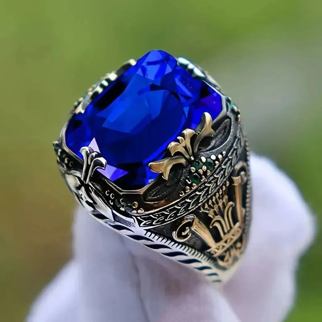 Anillo Klara Saphira · Bicolor
