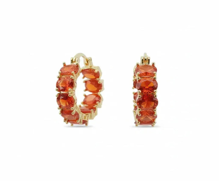 Pendientes Corona · Dorado