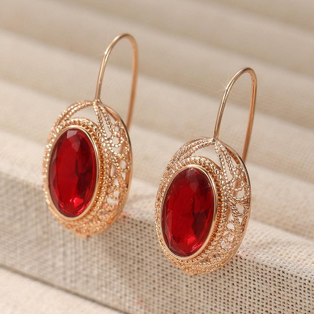 Pendientes Thalessia · Rosado