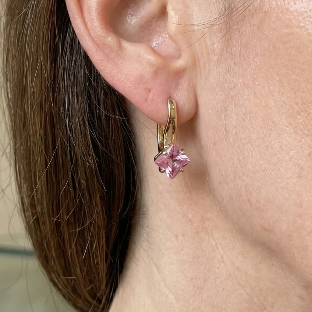 Pendientes Rosaluxe · Dorado