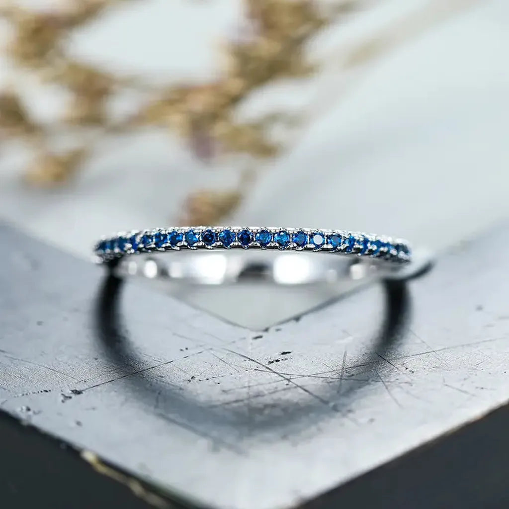 Anillo Soraya Azurith · Plateado