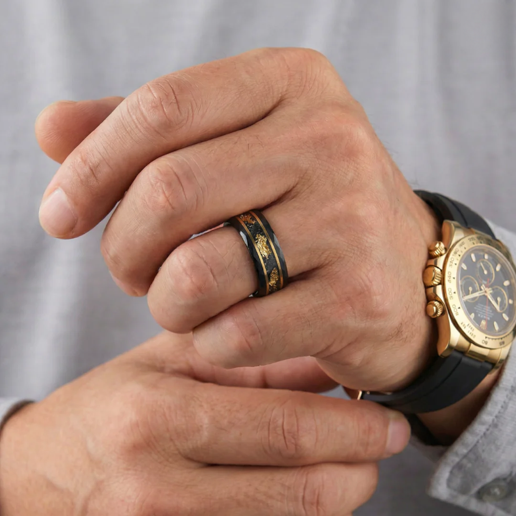 Anillo Titanfall · Negro
