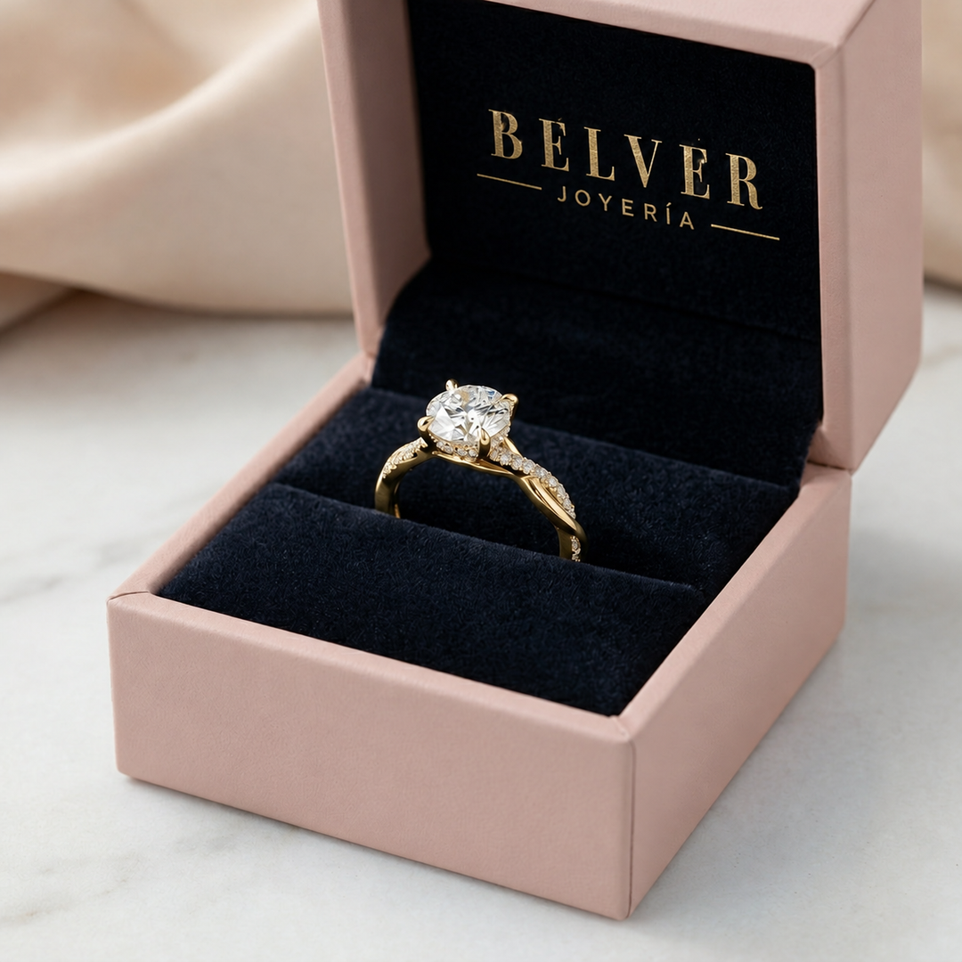 Anillo Brillo Eterno · Dorado, plateado o rosado