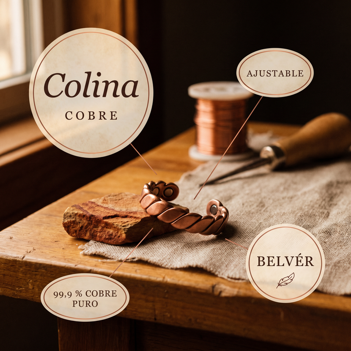 Anillo de cobre Colina