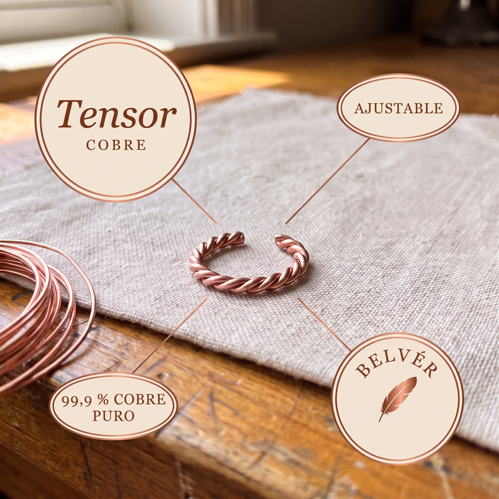 Anillo de cobre Tensor