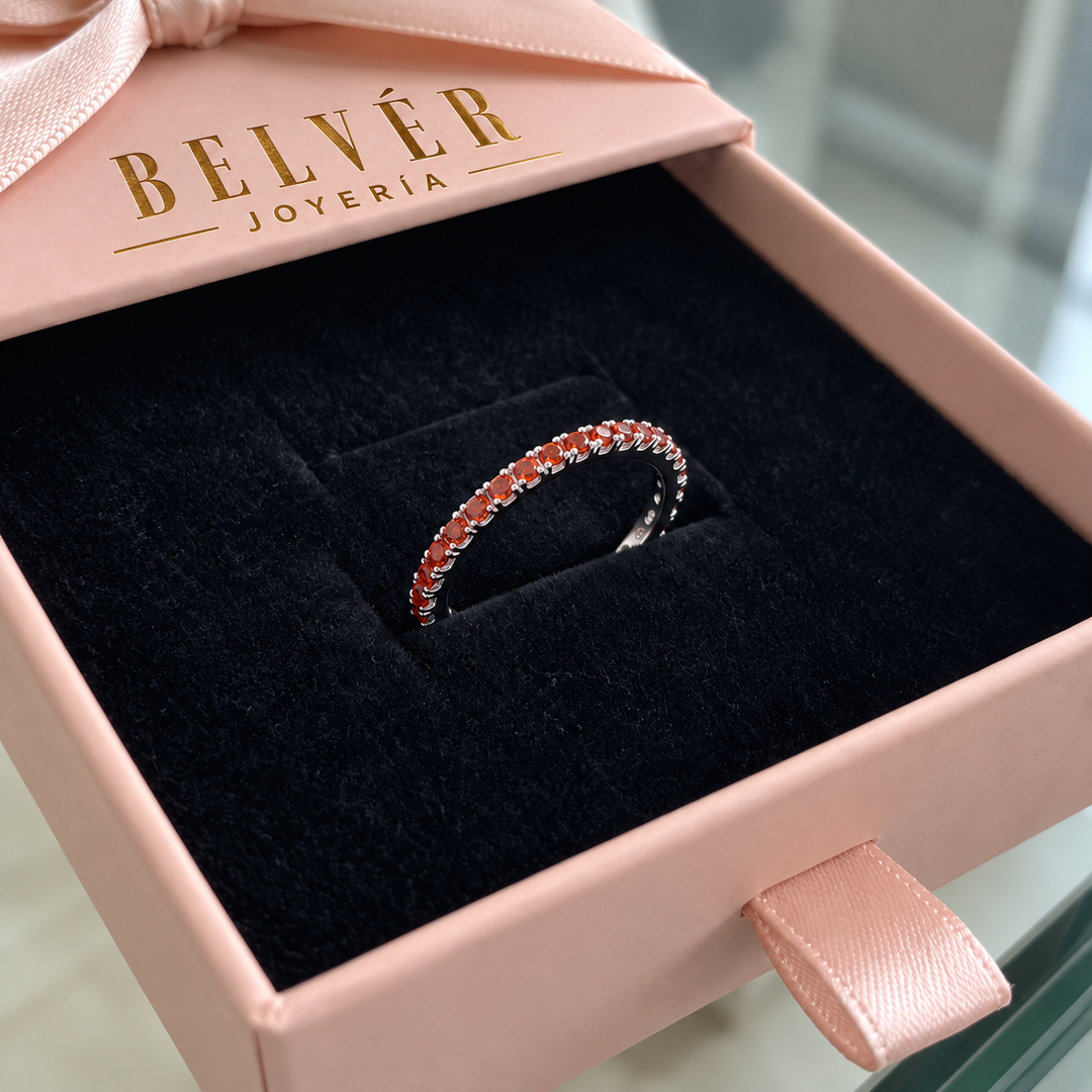 Anillo Soraya Rubelis · Plateado