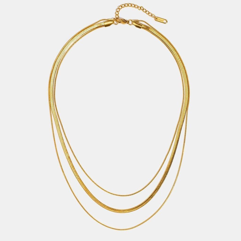 Collar de varias capas · Dorado