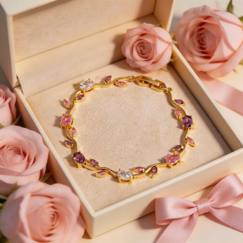 Pulsera Aura Tulipán, detalle