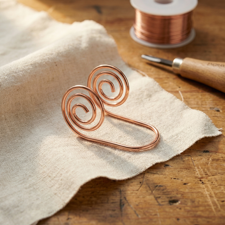 Pulsera de mano de cobre Cauce