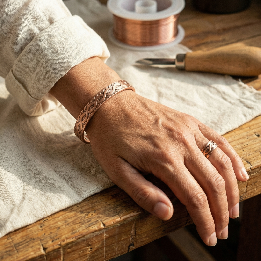 Conjunto de cobre Nudo
