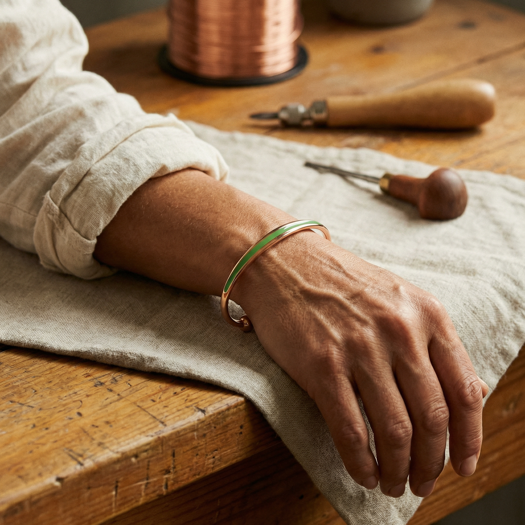 Pulsera de cobre Laurel