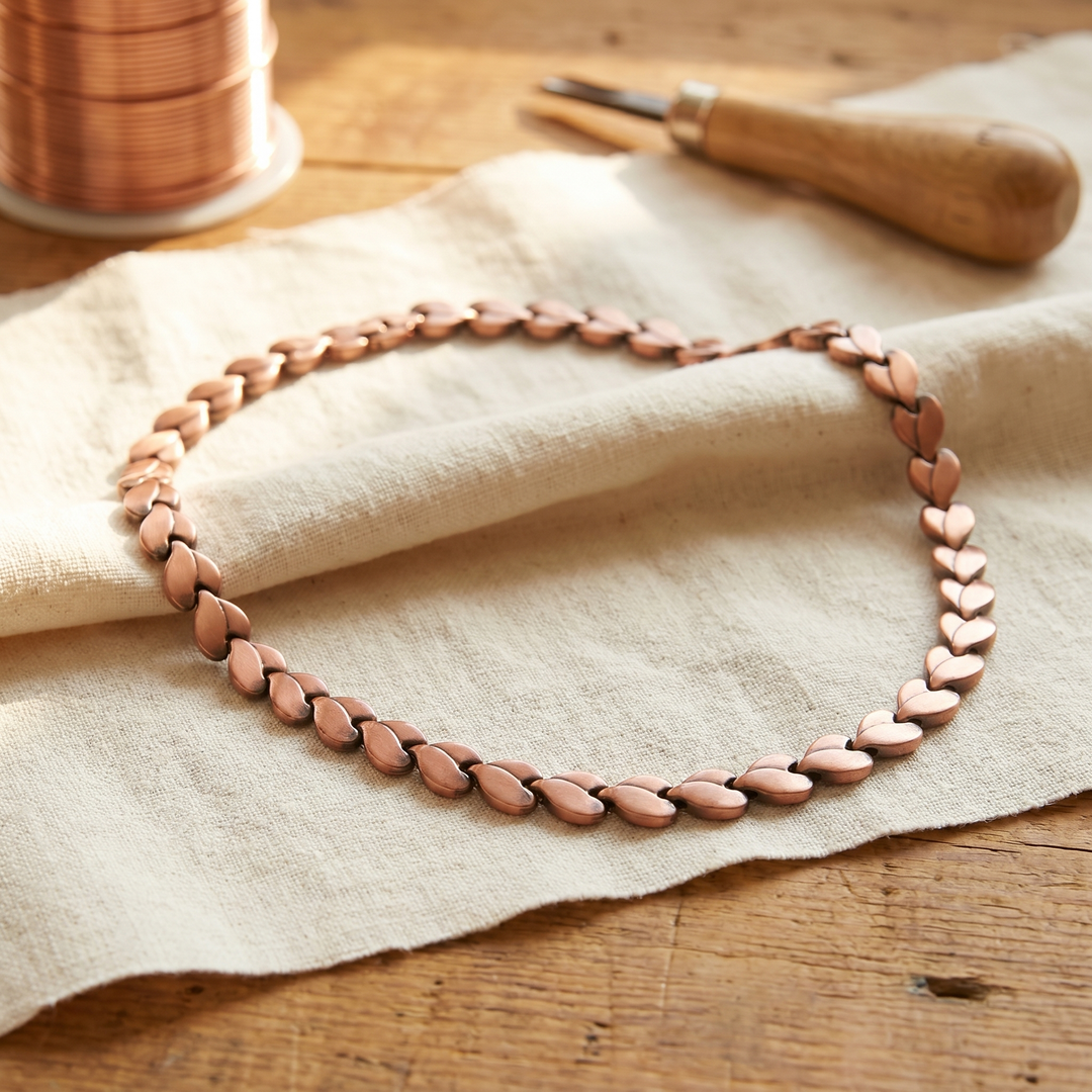Collar de cobre Brezo